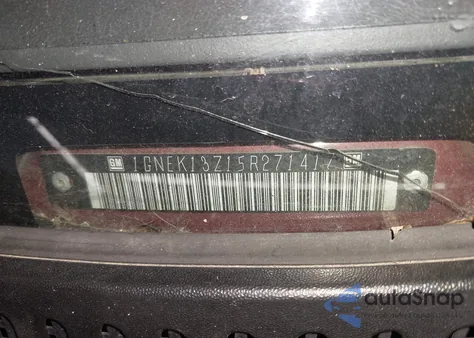 2005 Chevrolet Tahoe Z71 from USA, damaged, VIN 1GNEK13Z15R271417